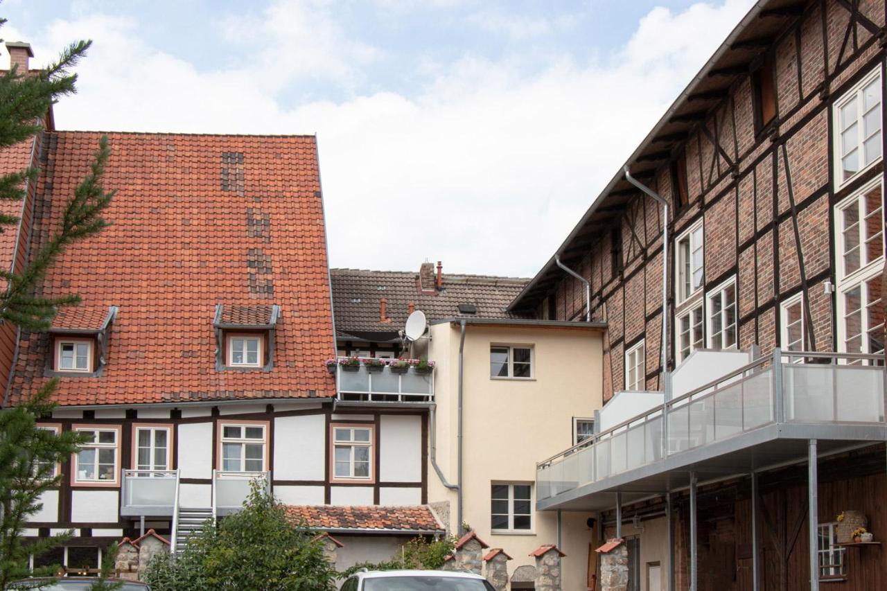 Ferienwohnungen Galerie Im Klink Quedlinburg Esterno foto